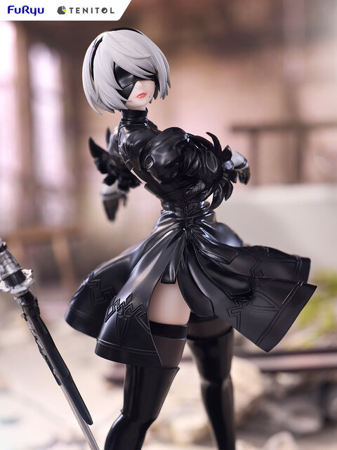 スラリと伸びた美脚に見惚れる！アニメ『NieR:Automata』より「2B」「9S」がフィギュア化―ゴーグルを外して素顔も楽しめる