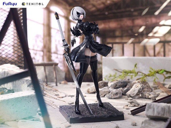 スラリと伸びた美脚に見惚れる！アニメ『NieR:Automata』より「2B」「9S」がフィギュア化―ゴーグルを外して素顔も楽しめる