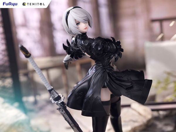 スラリと伸びた美脚に見惚れる！アニメ『NieR:Automata』より「2B」「9S」がフィギュア化―ゴーグルを外して素顔も楽しめる