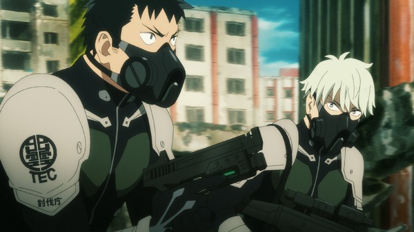 TVアニメ『怪獣8号』場面写（C）防衛隊第3部隊（C）松本直也／集英社