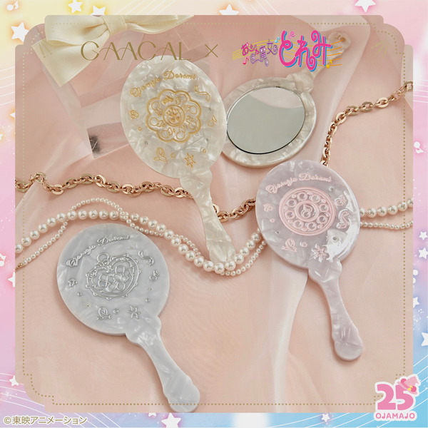 「GAACAL×おジャ魔女どれみ ハンドミラー」1,980円（税込）（C）東映アニメーション