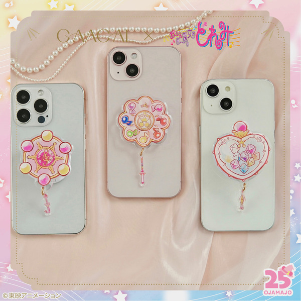 「GAACAL×おジャ魔女どれみ スマホグリップ」980円（税込）（C）東映アニメーション