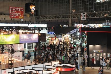 東京ゲームショウ2012　会場の様子