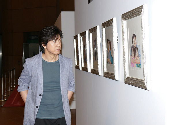 上川隆也／「シティーハンター30周年記念 北条司原画展」
