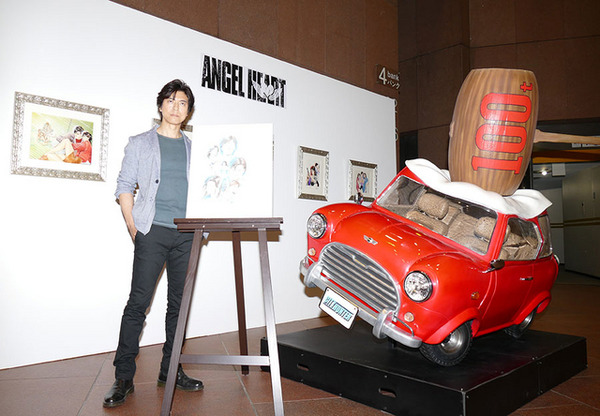 上川隆也／「シティーハンター30周年記念 北条司原画展」