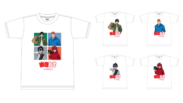 B賞　Tシャツ（全5種・ホワイトのみ・フリーサイズ）