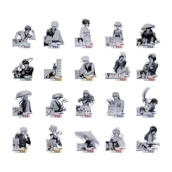 「生誕20周年記念　銀魂展　～はたちのつどい～」オリジナルグッズ アクリルフィギュアコレクション（全20種／ランダム1種入り）