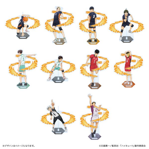 エフェクトアクリルフィギュア ユニフォームver.　ハイキュー!!