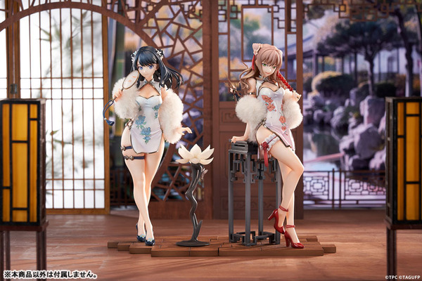 グリッドマン ユニバース 宝多六花＆南夢芽セット チャイナドレスVer. 1/7スケール 完成品フィギュア