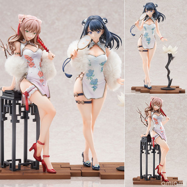 グリッドマン ユニバース 宝多六花＆南夢芽セット チャイナドレスVer. 1/7スケール 完成品フィギュア