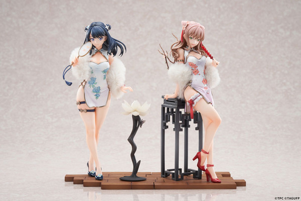 グリッドマン ユニバース 宝多六花＆南夢芽セット チャイナドレスVer. 1/7スケール 完成品フィギュア