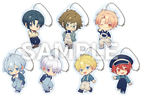 『アイドリッシュセブン』×ローソンコラボ　アクリルキーホルダー（C）アイドリッシュセブン （C）Lawson, Inc.