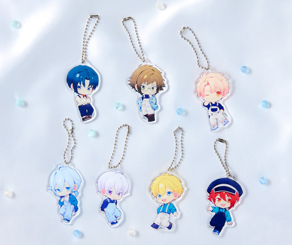 『アイドリッシュセブン』×ローソンコラボ　アクリルキーホルダー（C）アイドリッシュセブン （C）Lawson, Inc.