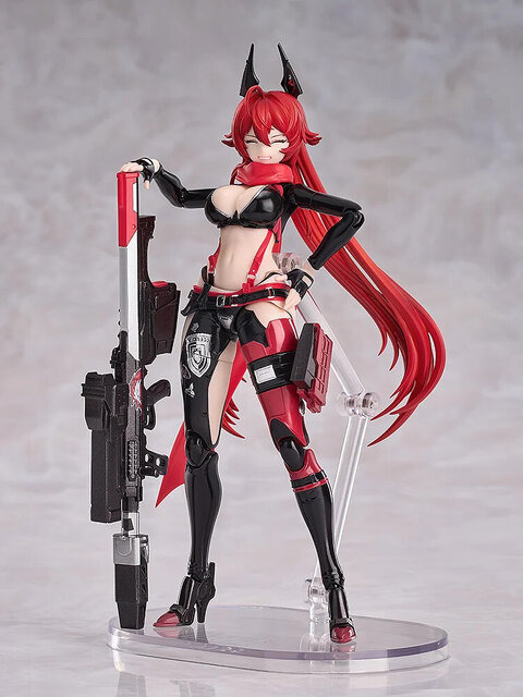 “後ろ姿”もバッチリ決まる！『勝利の女神：NIKKE』より「レッドフード」可動フィギュアが予約受付開始ー表情パーツなどオプションが充実