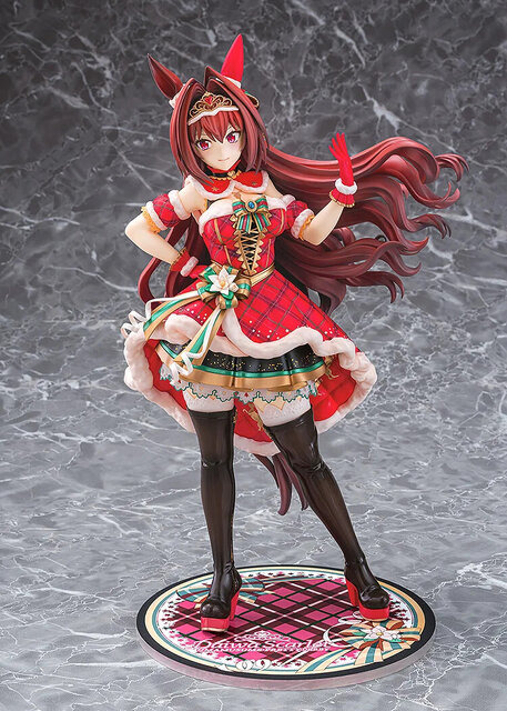 イルミネーションの中で“1番”キレイ！『ウマ娘』よりクリスマス勝負服の「ダイワスカーレット」フィギュアが予約受付開始