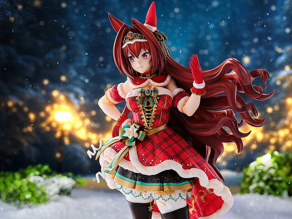 イルミネーションの中で“1番”キレイ！『ウマ娘』よりクリスマス勝負服の「ダイワスカーレット」フィギュアが予約受付開始