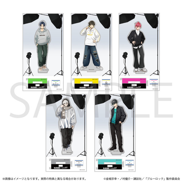 新宿マルイアネックスにて「ブルーロック × and ST」A-on STORE 出張版が開催「アクリスルタンド」（C）金城宗幸・ノ村優介・講談社／「ブルーロック」製作委員会