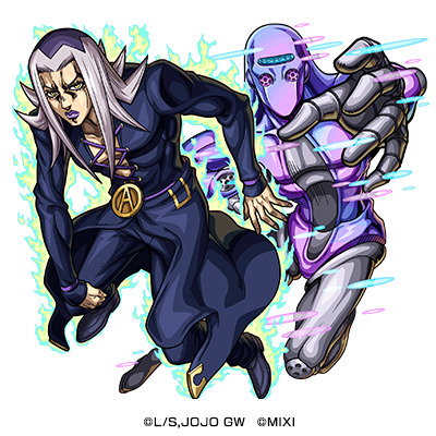 光属性　★5　真実へ向かう意思 レオーネ・アバッキオ（進化）CV：諏訪部順一