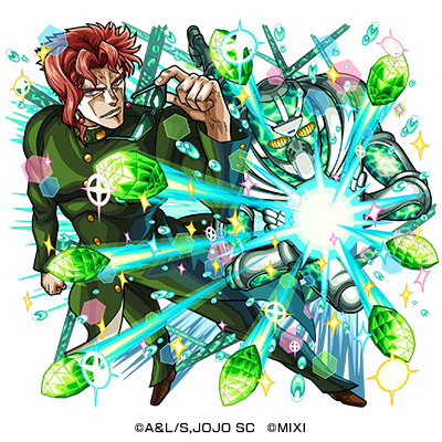 木属性　★6　謎を解き明かす頭脳 花京院典明（獣神化・改）CV：平川大輔