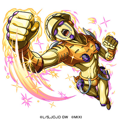 ジョルノのスタンド ゴールド・エクスペリエンス　CV：小野賢章