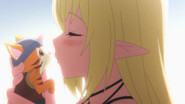 『Sランクモンスターの《ベヒーモス》だけど、猫と間違われてエルフ娘の騎士（ペット）として暮らしてます』第3話先行カット