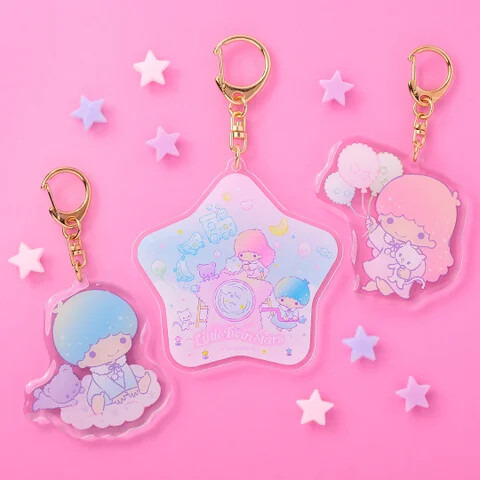 「リトルツインスターズ 雲製造機BIGアクリルキーホルダー」価格：1,100円（税込）