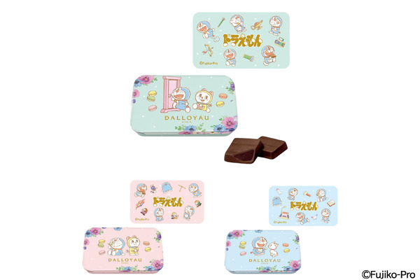 『ドラえもん』ダロワイヨ限定商品「ドラえもん ショコラ缶」（C）Fujiko-Pro
