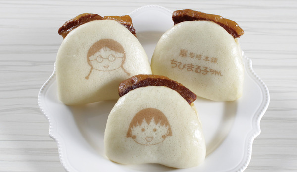 『ちびまる子ちゃん』×岩崎本舗「ちびまる子ちゃんコラボ角煮まんじゅう6個入り」（C）さくらプロダクション/日本アニメーション