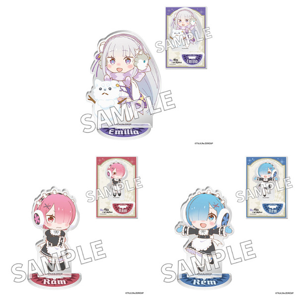 「Re:ゼロから始める異世界生活」ミニキャラ アクリルスタンドフィギュア Winter ver.