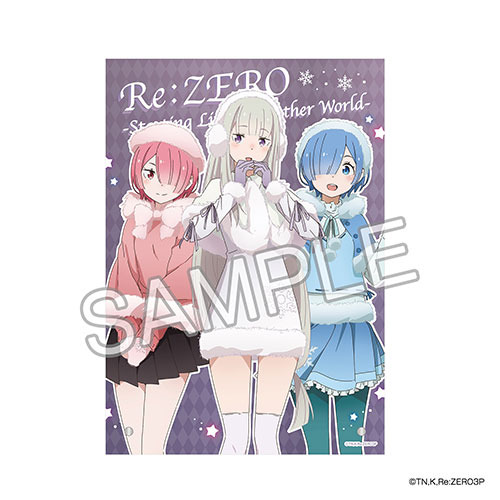 「Re:ゼロから始める異世界生活」きらきらアクリルパネル Winter ver.