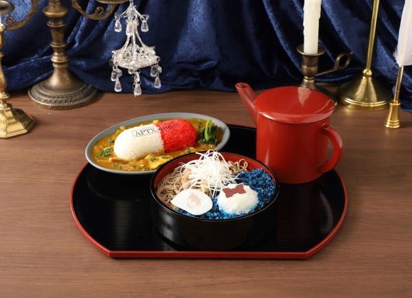 「名探偵コナンカフェ」そば1枚+カレーセット