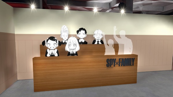 「少年ジャンプ＋展 JUMP PLUS 10TH ANNIVERSARY」『SPY×FAMILY』（C）少年ジャンプ＋10周年／集英社