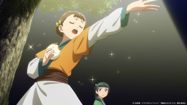 『薬屋のひとりごと』第25話「猫猫と毛毛」先行カット（C）日向夏・イマジカインフォス／「薬屋のひとりごと」製作委員会