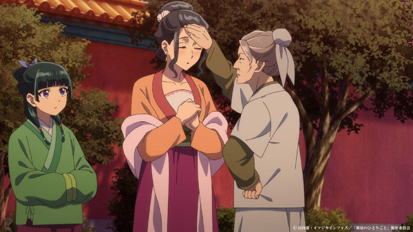 『薬屋のひとりごと』第29話「月精」先行カット（C）日向夏・イマジカインフォス／「薬屋のひとりごと」製作委員会