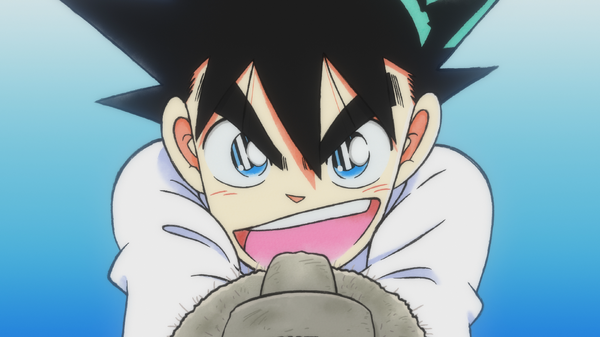 アニメ『真・侍伝 YAIBA』第1話先行場面カット（C）青山剛昌／小学館／真・侍伝YAIBA製作委員会