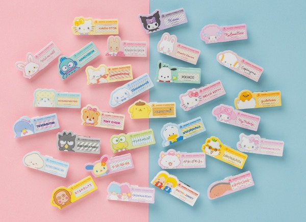 2025サンリオキャラクター大賞グッズ「シークレット名札バッジ」（C）2025 SANRIO CO.,LTD.（C）2025 JMA Co.,Ltd.