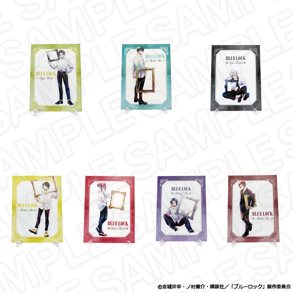 TVアニメ『ブルーロック』PALE TONE seriesのグッズが新登場。「キャンバスプレート PALE TONE series　Frame ver.」（C）金城宗幸・ノ村優介・講談社／「ブルーロック」製作委員会