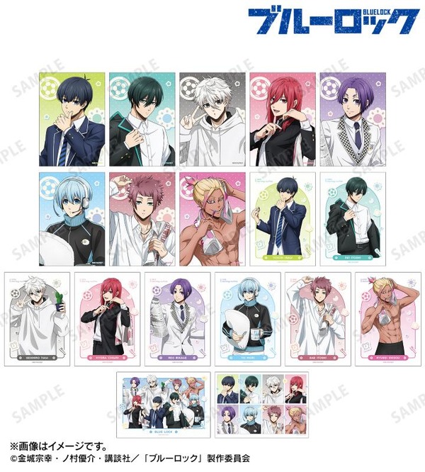 TVアニメ『ブルーロック』「描き下ろし モーニングルーティンver. トレーディングブロマイド」（C）金城宗幸・ノ村優介・講談社／「ブルーロック」製作委員会