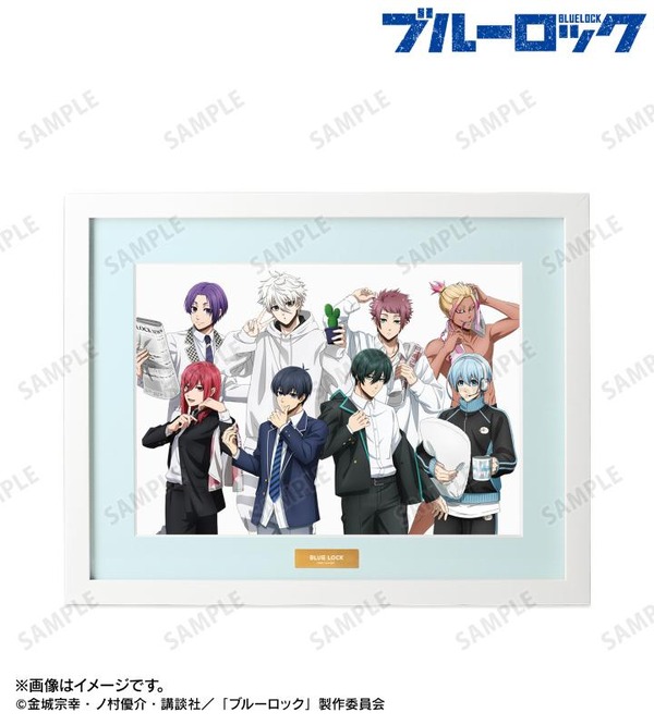 TVアニメ『ブルーロック』「描き下ろし 集合 モーニングルーティンver. キャラファイングラフ」（C）金城宗幸・ノ村優介・講談社／「ブルーロック」製作委員会