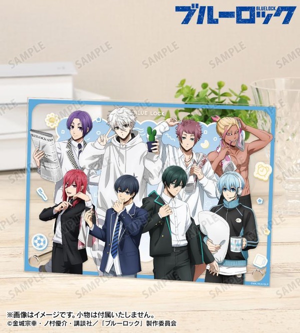 TVアニメ『ブルーロック』「描き下ろし 集合 モーニングルーティンver. A5アクリルパネル」（C）金城宗幸・ノ村優介・講談社／「ブルーロック」製作委員会