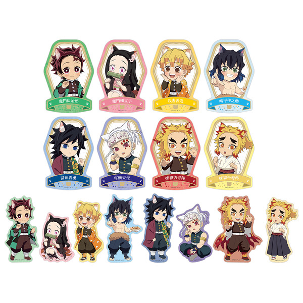 C賞：ダイカットステッカー(全16種/ランダム配付)