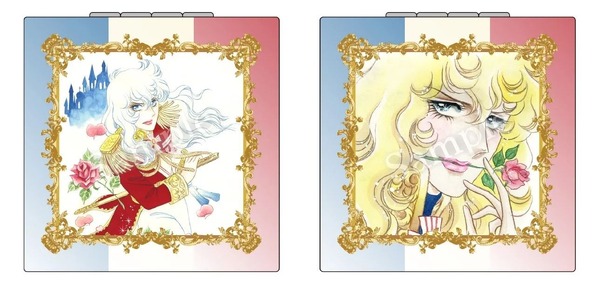 『ベルサイユのばら』スクエアミラー 1,980円（税込）（C）池田理代子プロダクション