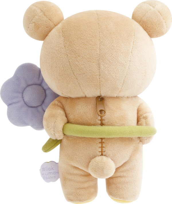 「リラックマ『BASIC RILAKKUMA Flower』ぬいぐるみ リラックマ」（C）2025 SAN-X CO., LTD. ALL RIGHTS RESERVED.