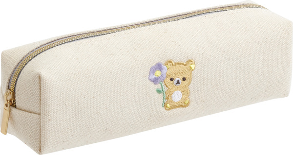 「リラックマ『BASIC RILAKKUMA Flower』ペンポーチ」（C）2025 SAN-X CO., LTD. ALL RIGHTS RESERVED.