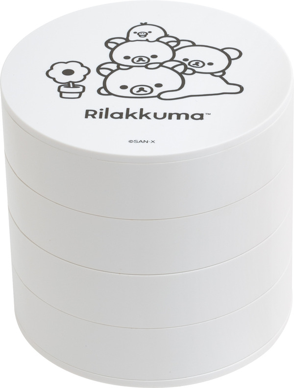 「リラックマ『BASIC RILAKKUMA Flower』アクセサリートレイ」（C）2025 SAN-X CO., LTD. ALL RIGHTS RESERVED.