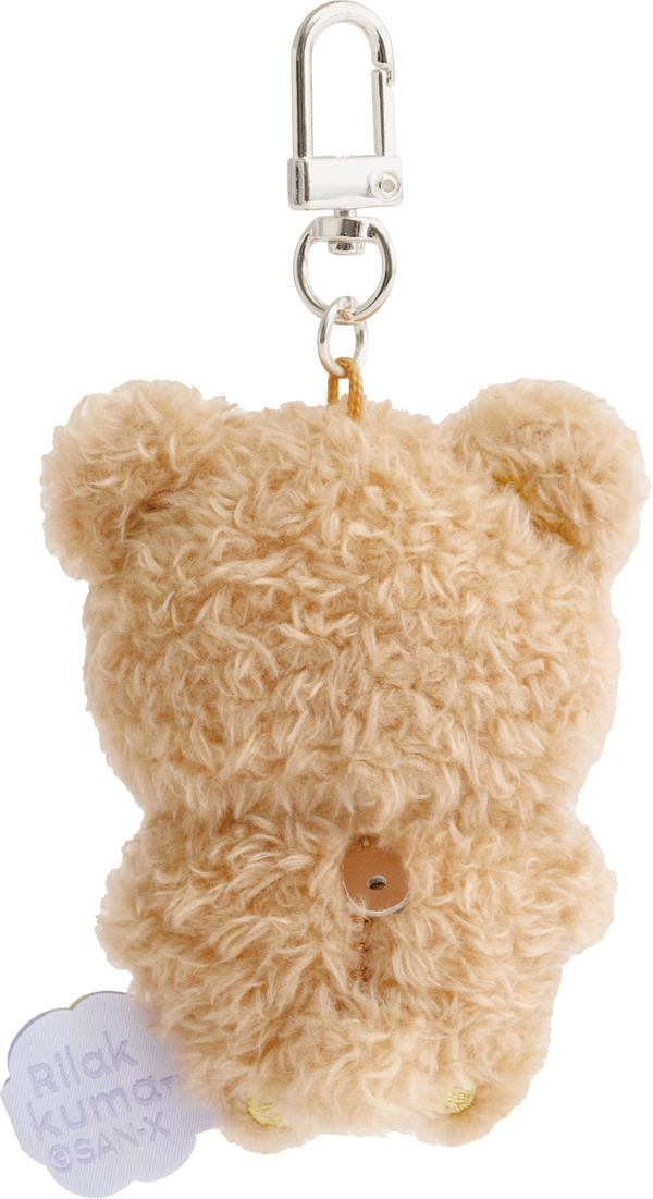 「リラックマ『BASIC RILAKKUMA Flower』ぶらさげぬいぐるみ リラックマ」（C）2025 SAN-X CO., LTD. ALL RIGHTS RESERVED.