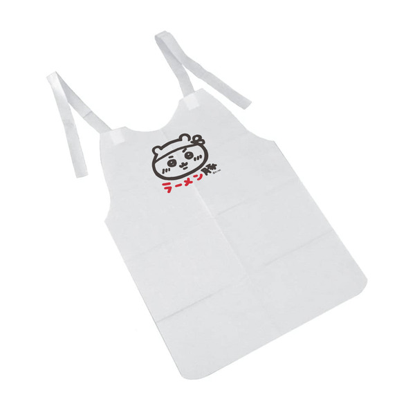 ご来店ノベルティロゴ入り紙エプロン