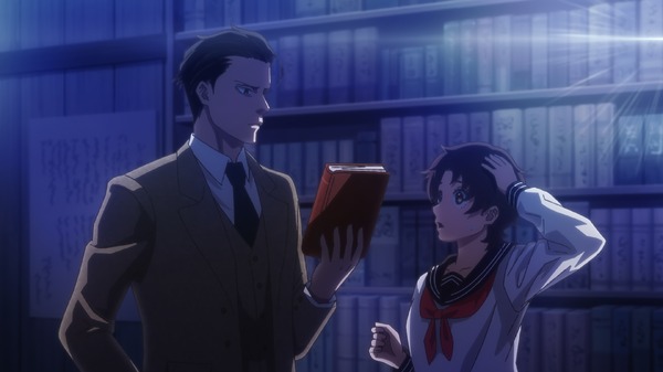 『中禅寺先生物怪講義録　先生が謎を解いてしまうから。』第1話（C）志水アキ・京極夏彦・田村半蔵・講談社／「中禅寺先生物怪講義録」製作委員会