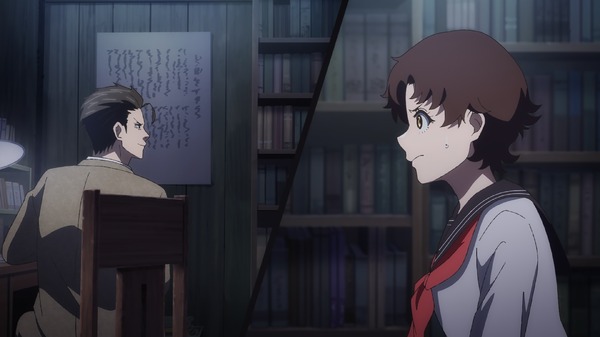 『中禅寺先生物怪講義録　先生が謎を解いてしまうから。』第1話（C）志水アキ・京極夏彦・田村半蔵・講談社／「中禅寺先生物怪講義録」製作委員会