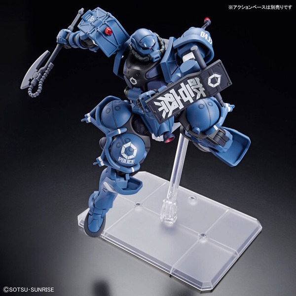 ジークアクスの新作ガンプラ「HG 軍警ザク」が発売間近！新たな商品画像も一挙お披露目
